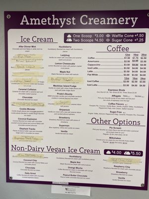 Menu photo 2 Amethyst Creamery Richland, WA Menu photo 2 Amethyst Creamery Richland, WA