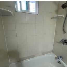 Cleaned tiles Cleaned tiles
