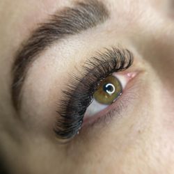 Hybrid lashes, D curl