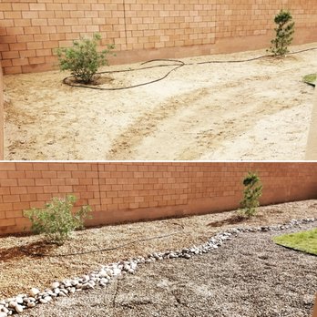 Green Year Property Maintenance - two photos of the same yard - Landscaping Near Me Green Year Property Maintenance - two photos of the same yard - Landscaping Near Me