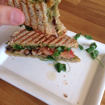 Pulp And sprout - Smoked Pesto Panini - Vegan Near Me - Asheville, North Carolina Pulp And sprout - Smoked Pesto Panini - Vegan Near Me - Asheville, North Carolina
