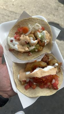 Tacos Fenix (Fish & Shrimp) by null