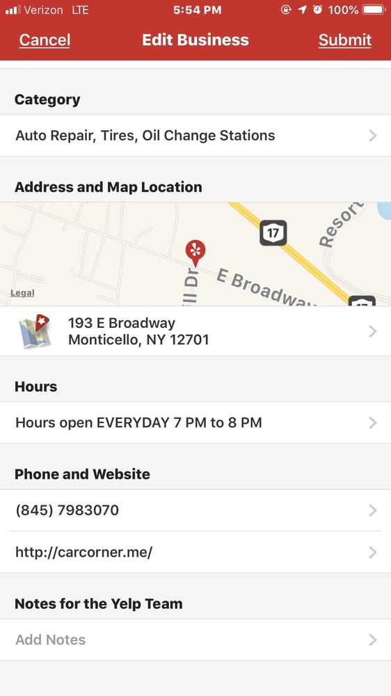 CAR CORNER Updated June 2024 193 E Broadway, Monticello, New York