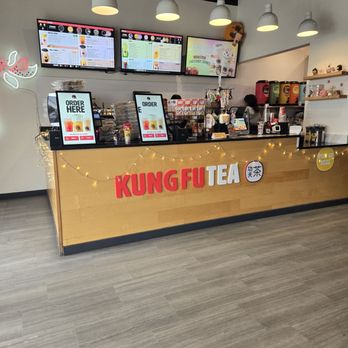 Kung Fu Tea - Ordering counter - Bubble Tea Near Me - Glenview, Illinois Kung Fu Tea - Ordering counter - Bubble Tea Near Me - Glenview, Illinois