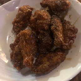 Whiskey Black Pepper Sauce Wings