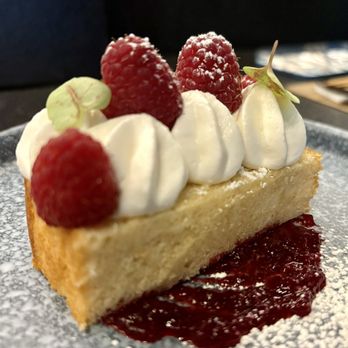 Yo Nashi - Yuzu Sponge Cake with Raspberry Sauce - twas decent but it wasn't impressive either. - Sushi Bars Near Me - New Orleans, Louisiana Yo Nashi - Yuzu Sponge Cake with Raspberry Sauce - twas decent but it wasn't impressive either. - Sushi Bars Near Me - New Orleans, Louisiana