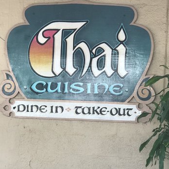 Thai Cuisine - Sign inside - Thai Near Me - Key West, Florida Thai Cuisine - Sign inside - Thai Near Me - Key West, Florida