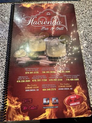 Menu photo 4 Hacienda Bar & Grill Cumming, GA Menu photo 4 Hacienda Bar & Grill Cumming, GA