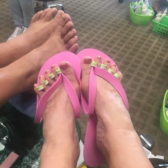 Infinity Nails Spa & Salon - Birthday pedicures. My husband was not excited about this surprise but had a smile on his face the whole time he was getting this pedicure. - Skin Care Near Me - Mankato, Minnesota