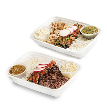 Fresco Meals - two takeout containers with rice, beans, and vegetables - Food Delivery Services Near Me - Las Vegas, Nevada Fresco Meals - two takeout containers with rice, beans, and vegetables - Food Delivery Services Near Me - Las Vegas, Nevada