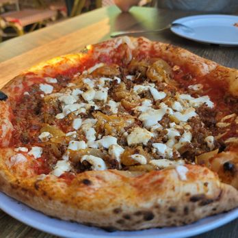 Pupatella - Sausage and onion pizza - Pizza Near Me - Leesburg, Virginia