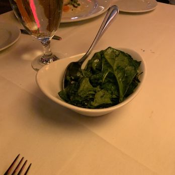 Ocean Prime - Sautéed Spinach - Cocktail Bars Near Me - Philadelphia, Pennsylvania