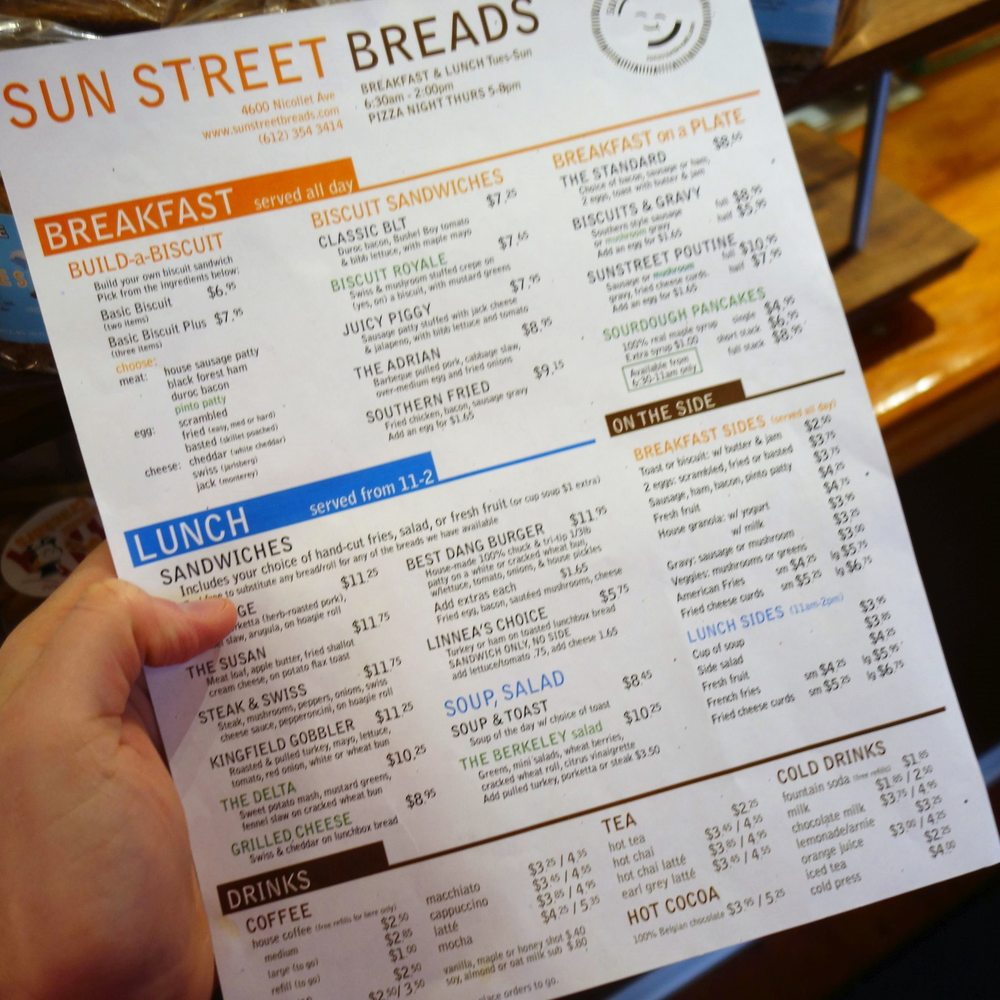 Sun Street Breads - Sun Street Breads 09/29/18 - Bakeries Near Me - Minneapolis, Minnesota