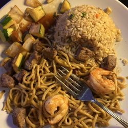 Osaka Sushi & Hibachi - Lots of food. I couldn't finish this, but it was very good.