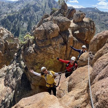 Tahoe Via Ferrata - Via ferrata - Climbing Near Me - Olympic Valley, California