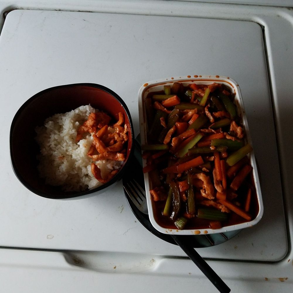 All veggies and no chicken All veggies and no chicken