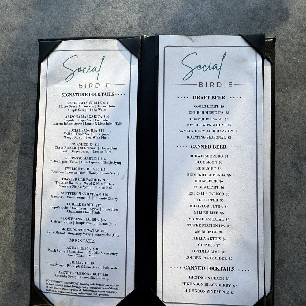 Social Birdie - Menu - Breakfast & Brunch Near Me - Queen Creek, Arizona Social Birdie - Menu - Breakfast & Brunch Near Me - Queen Creek, Arizona