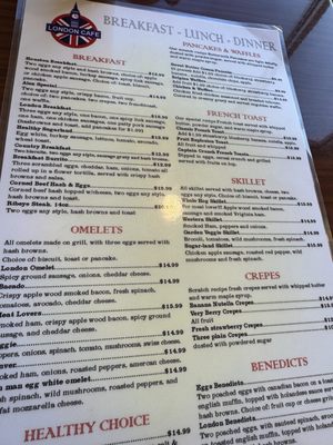 Menu photo 4 London Cafe Houston, TX