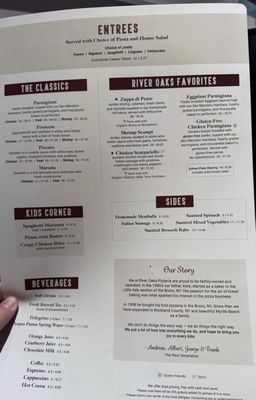 Menu photo 1 River Oaks Pizzeria Myrtle Beach, SC