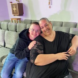 Resurrection Church Auburn - Nephew and Auntie (in The church family)