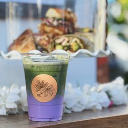 BE - BE. maluhia (ube matcha latte)