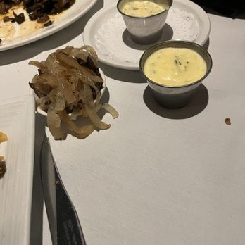 Nick & Sam's - Bernaise sauce, sautéed onions - Steakhouses Near Me - Dallas, Texas Nick & Sam's - Bernaise sauce, sautéed onions - Steakhouses Near Me - Dallas, Texas