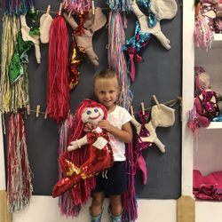 Suzy Makes Mermaids - Tail color options and finished Mermaid.