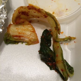Gonjiam - CARELESSLY sliced Kimchy. By the way, their gopchang jungol is the WORST. I just want to warn you guys cuz we fell for it! - Korean Near Me - Los Angeles, California Gonjiam - CARELESSLY sliced Kimchy. By the way, their gopchang jungol is the WORST. I just want to warn you guys cuz we fell for it! - Korean Near Me - Los Angeles, California