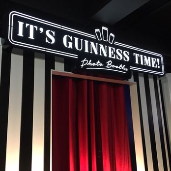 Guinness Storehouse - Photo booth -- aka waste of time because it only takes photos of one person at a time. - Breweries Near Me - Dublin, D