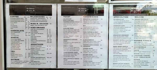 Menu photo 1 Miss Melbourne Coffee West Hollywood, CA