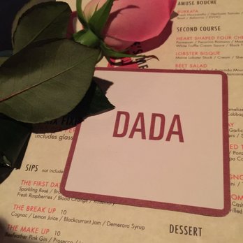 Dada - Complementary Rose - New American Near Me - Delray Beach, Florida