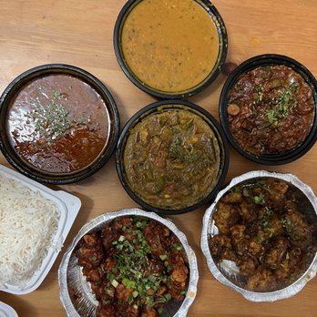 Desi Bites - a variety of dishes of food - Indian Near Me - Hillsboro, Oregon