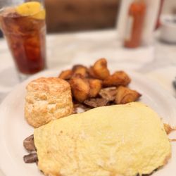 Briarpatch Restaurant - Crimini Mushroom Omelette