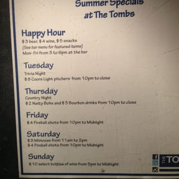 The Tombs - New American Near Me - Washington, DC, District of Columbia The Tombs - New American Near Me - Washington, DC, District of Columbia