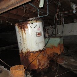 Quality Home Inspection - Water level in crawlspace after earthquake
