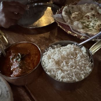 Khan Saab Desi Craft Kitchen - Buttered chicken curry with basmati rice - Pakistani Near Me - Fullerton, California