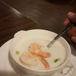 My-Thai Restaurant - Coconut shrimp soup.