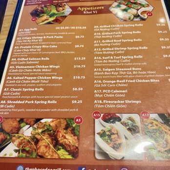 Phở Ca Dao - Menu - Vietnamese Near Me - Poway, California