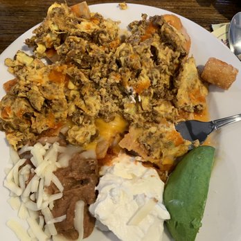Brekkies - Chillaquilles with Chorizo - Breakfast & Brunch Near Me - Solvang, California Brekkies - Chillaquilles with Chorizo - Breakfast & Brunch Near Me - Solvang, California