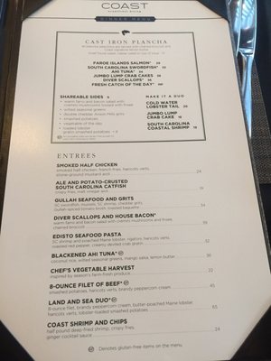 Menu photo 8 Ocean Lounge Hilton Head Island, SC Menu photo 8 Ocean Lounge Hilton Head Island, SC