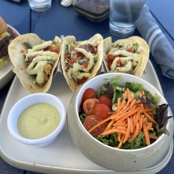 24 Coastal Grill - Fish tacos and green goddess salad - Bars Near Me - Jekyll Island, Georgia