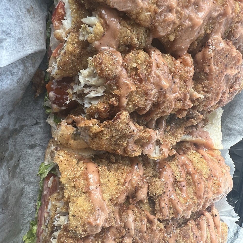 Jordan Johnson's - Buttermilk crush fish hoagie - Seafood Near Me - Philadelphia, Pennsylvania