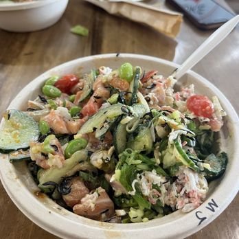 Poké House - Warm Springs - Miso salmon signature bowl - Seafood Near Me - Fremont, California Poké House - Warm Springs - Miso salmon signature bowl - Seafood Near Me - Fremont, California
