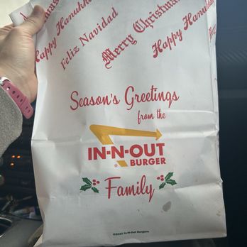 In-N-Out Burger - Holiday bags - Burgers Near Me - Las Vegas, Nevada