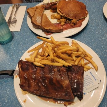 Fran's Restaurant - Big breakfast and ribs special - Diners Near Me - Toronto, Ontario