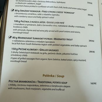 Restaurace Mincovna - Appetizer Menu - Czech Near Me - Prague, Puerto Rico Restaurace Mincovna - Appetizer Menu - Czech Near Me - Prague, Puerto Rico