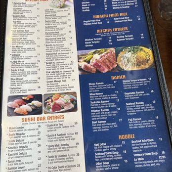 FUJI - Sushi Bars Near Me - Beacon, New York