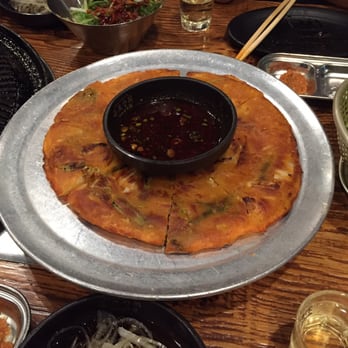 Jongro BBQ - Kimchi pancake - Korean Near Me - New York, New York
