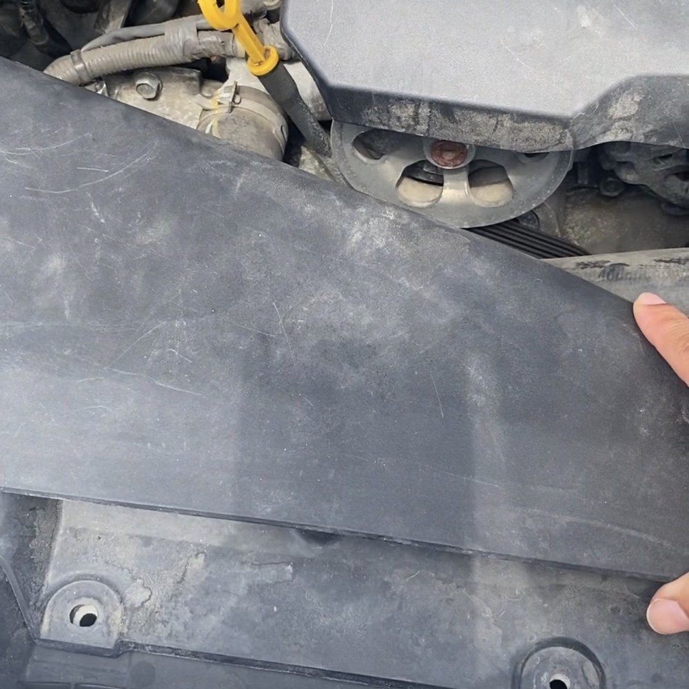 Service Plus Automotive - This entire piece was not bolted down and the bolts were missing. - Auto Repair Near Me - Calcium, New York Service Plus Automotive - This entire piece was not bolted down and the bolts were missing. - Auto Repair Near Me - Calcium, New York