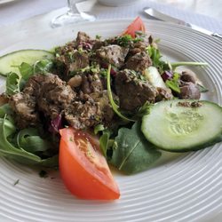 Lou Souleou - Chicken liver salad